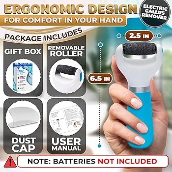 Amazon.com : Electric Foot Callus Remover Tool | Batteries Not