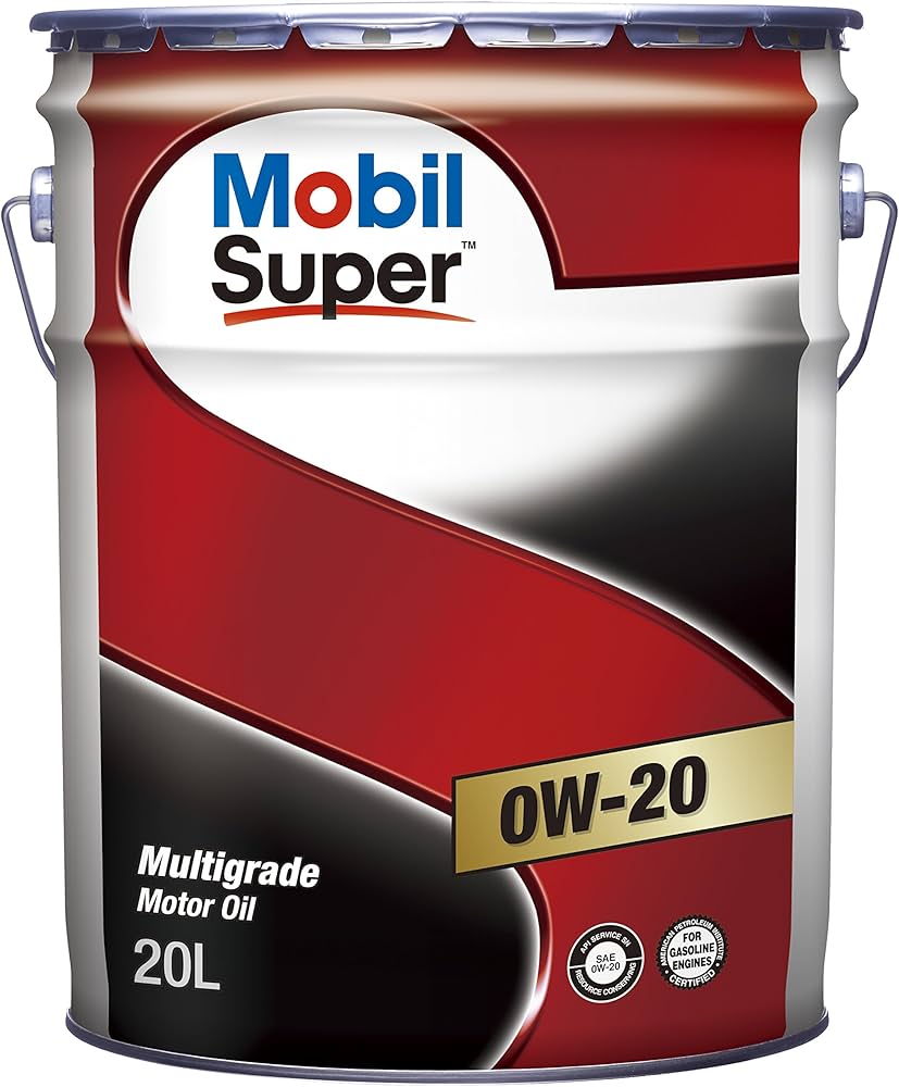 Amazon | Mobil エンジンオイル スーパー 0W-20 SN/GF5 20L | 車用