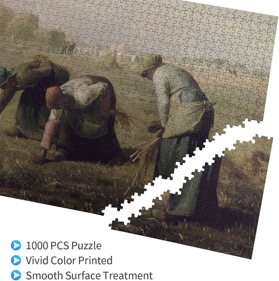 Amazon | ジャン＝フランソワ・ミレー 「落穂拾い」 1000ピース