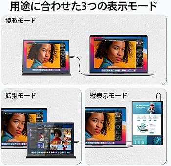 Amazon.co.jp: CASKING モバイルモニター 10.5インチ タッチパネル 10