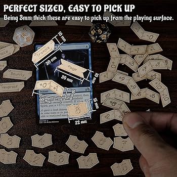 Amazon.co.jp: 能力、忠誠心、+1/+1カウンターセット ウッドキーワード