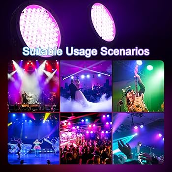 Amazon.com: BETOPPER Stage Lighting 120W Par Light RGBW 4-in-1