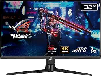 Amazon.co.jp: ASUS 4K ゲーミングモニター ROG Swift XG32UQ 32インチ