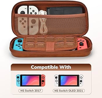 Amazon.com: Younik Switch Case for NS Switch and Switch OLED, PU