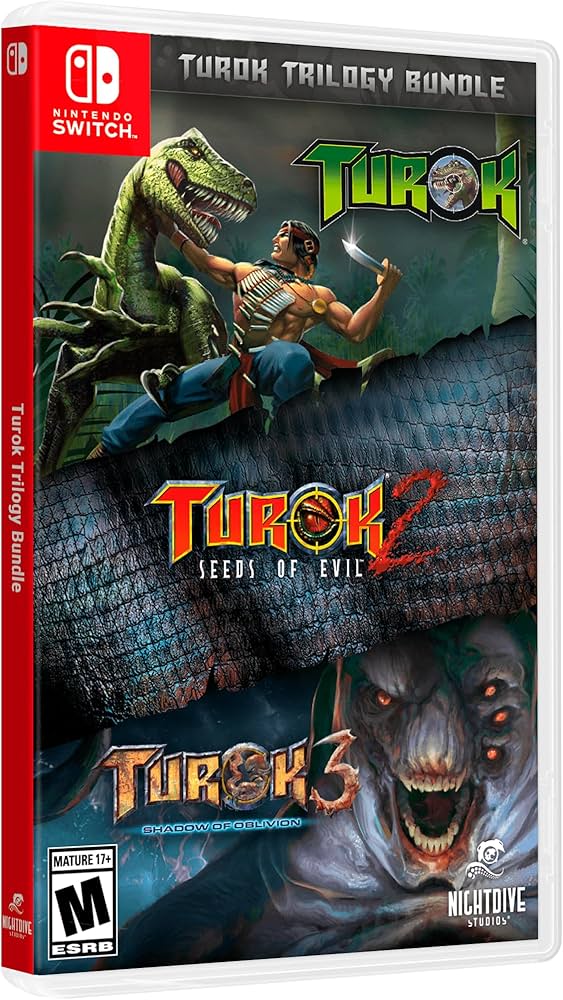 Amazon.com: Turok Trilogy Bundle - Nintendo Switch : Everything Else