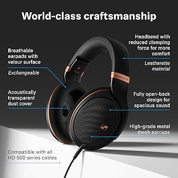 Amazon.co.jp: Sennheiser HD 505 Headphone - 透明感のあるクリアな