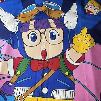 Amazon.co.jp: 昭和レトロアラレちゃん布製カレンダー1982年鳥山明Dr