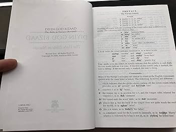 Diyin God Bizaad - Navajo Bible: American Bible Society