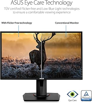 Amazon.co.jp: Asus VG248QG 24” G-Sync Compatible Gaming Monitor