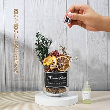 Amazon.co.jp: Kahuro ドライフラワーアロマセット【ドライフラワー9種