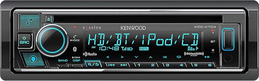 Amazon.com: Kenwood eXcelon KDC-X704 CD Receiver with Alexa