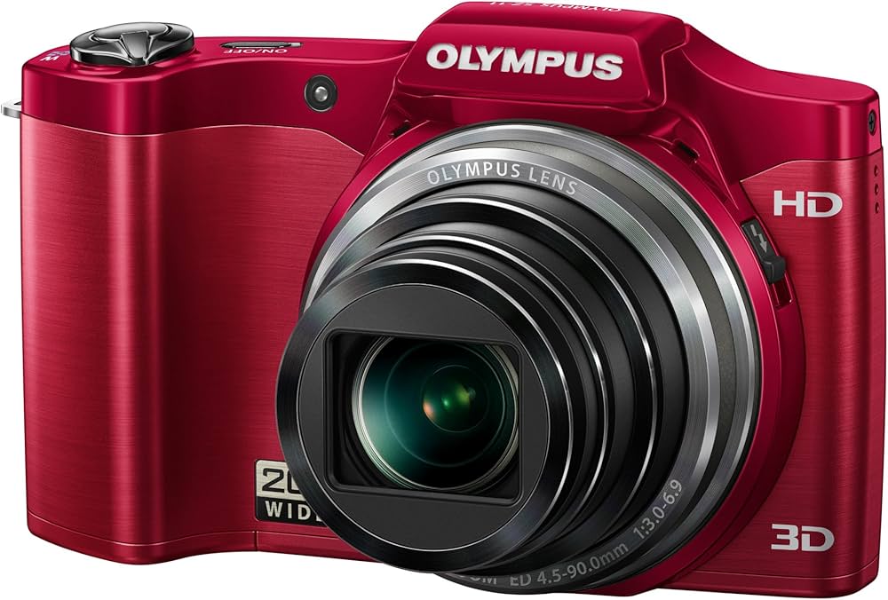 Amazon | OLYMPUS デジタルカメラ SZ-11 レッド 1400万画素 光学20倍