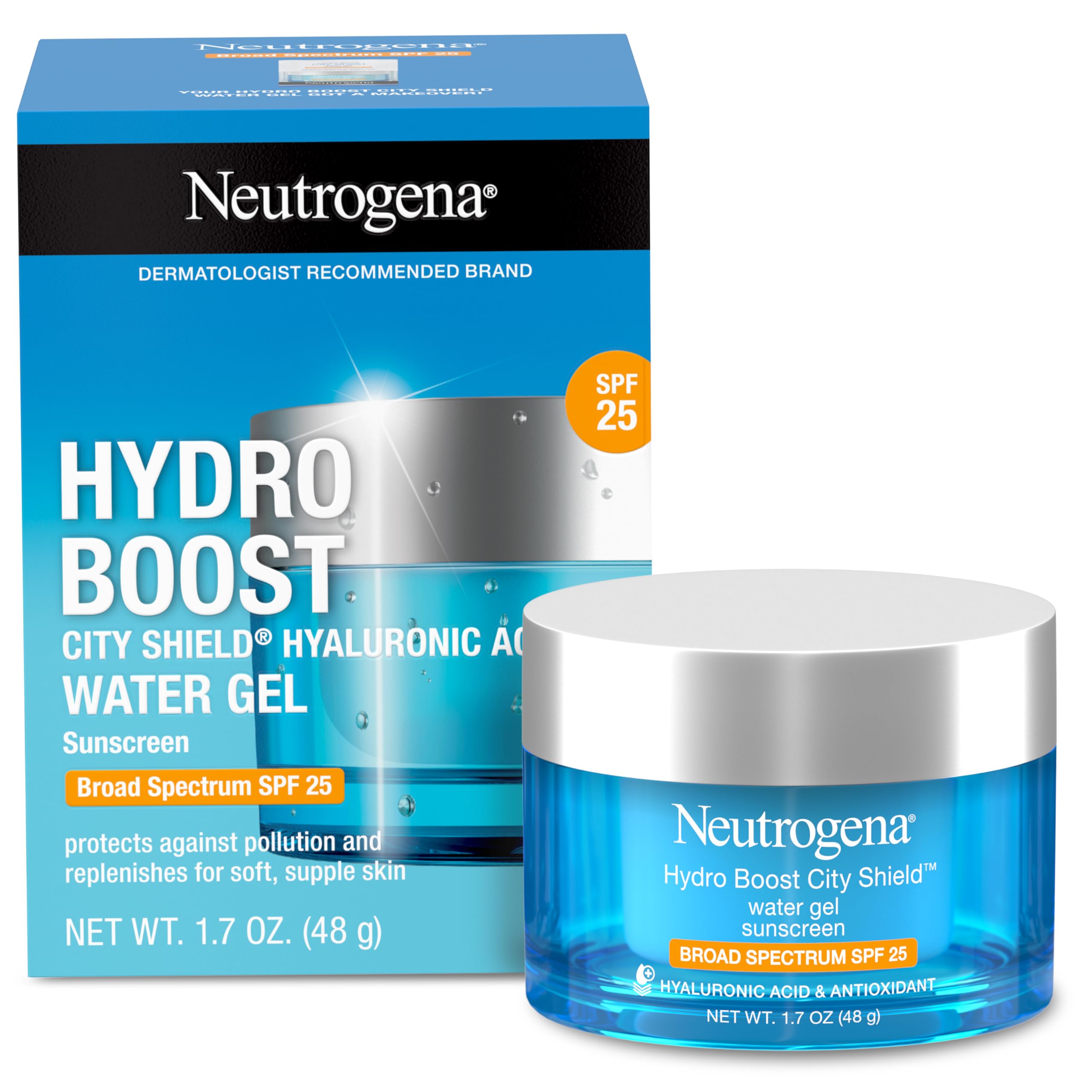 Amazon.com: Neutrogena Hydro Boost City Shield Water Gel Face
