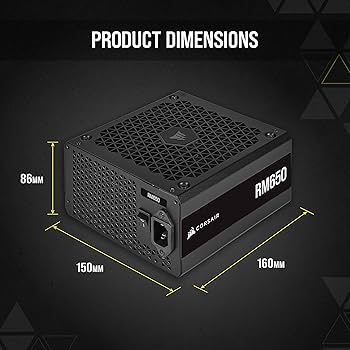 Amazon | Corsair RM650 PC電源ユニット 650W 80PLUS Gold認証 フル