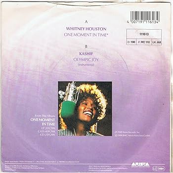 Amazon.com: WHITNEY HOUSTON One Moment in Time 7