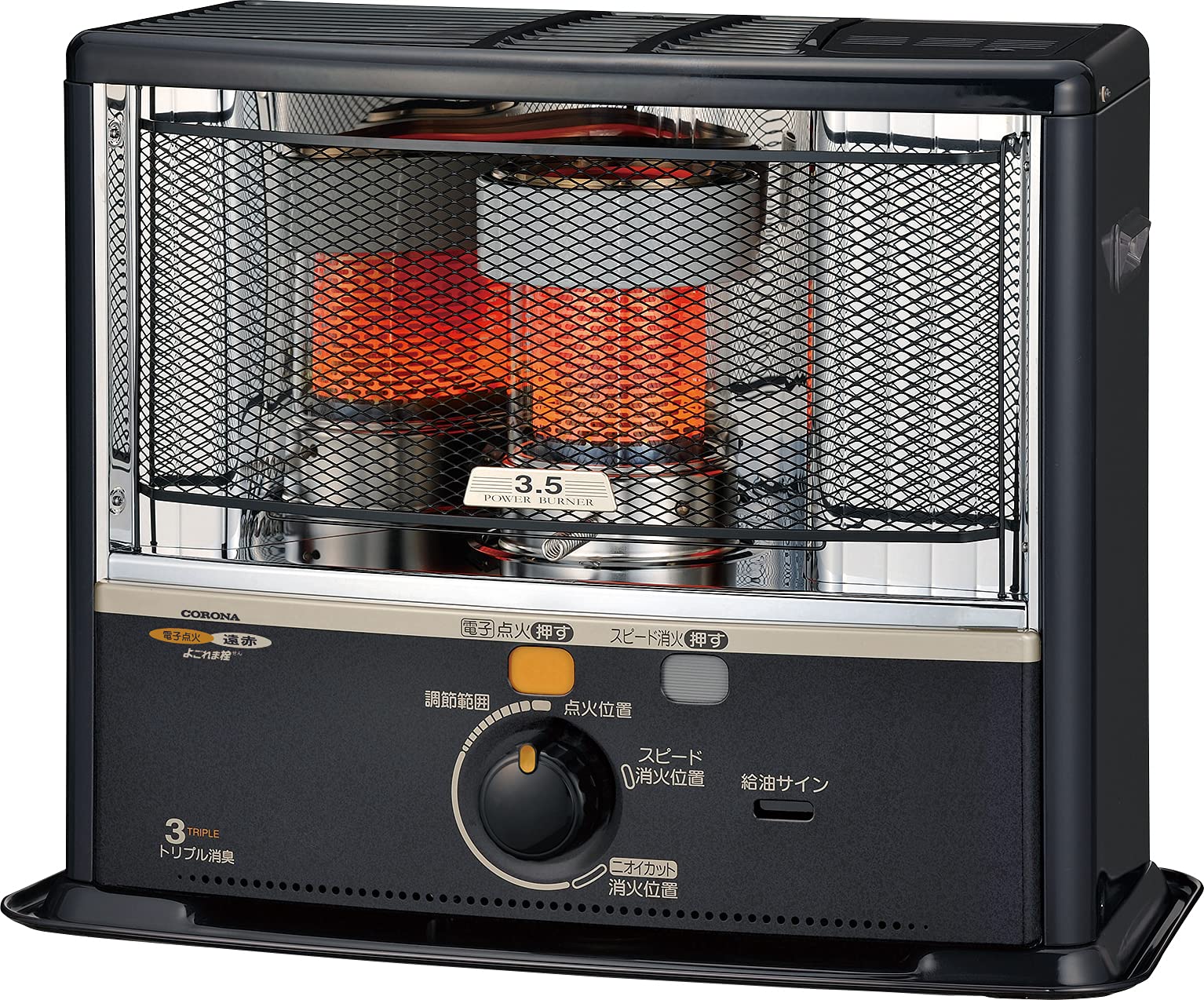 Amazon | コロナ ポータブル石油ストーブ SX-E3522WY-HD | コロナ