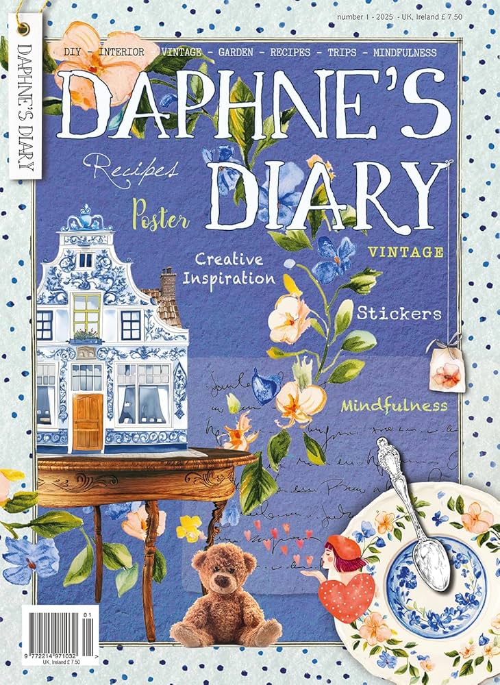 Amazon.com: Daphne's Diary Magazine #1 2025 (English) | Creative