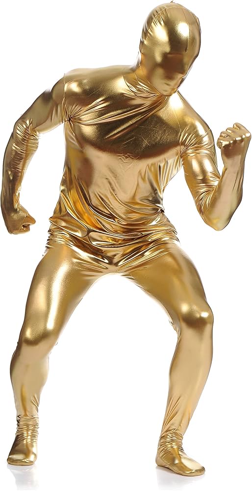 Amazon | 光沢のある 全身タイツ ゼンタイ 弾力・伸縮性あり