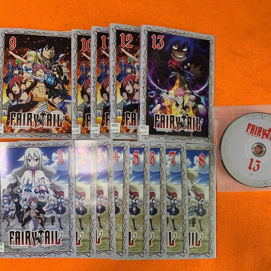 Amazon.co.jp: フェアリーテイル 3rdシーズン DVD 全巻セット アニメ