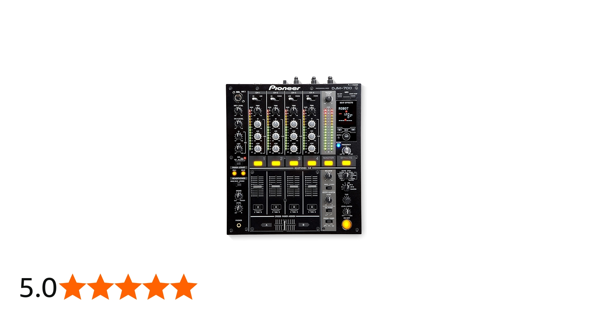 Amazon | Pioneer DJミキサー ブラック DJM-700-K | DJミキサー | 楽器