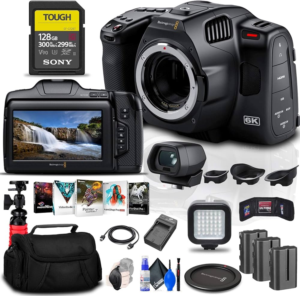 Amazon.com : Blackmagic Design Pocket Cinema Camera 6K Pro (EF