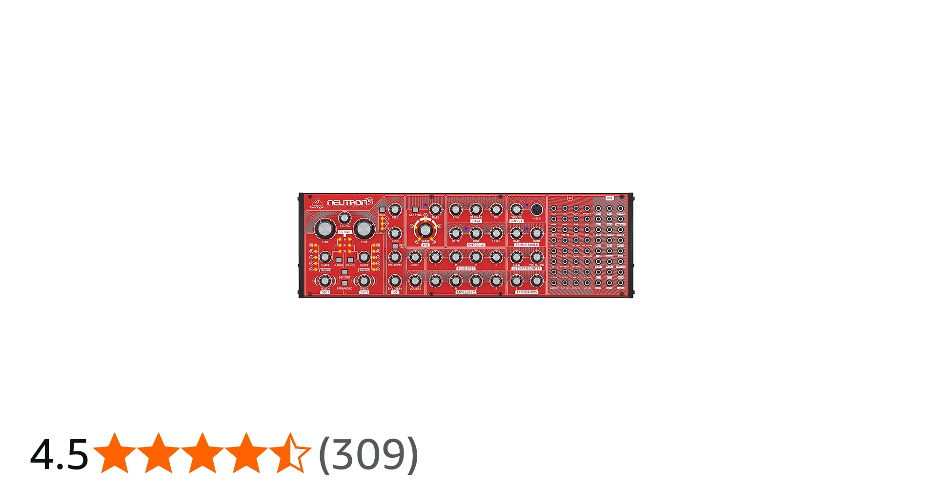 Amazon.co.jp: ベリンガー パラフォニックアナログ セミモジュラー