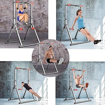 Amazon | 懸垂マシン ぶら下がり健康器 折畳み式 チンニングスタンド