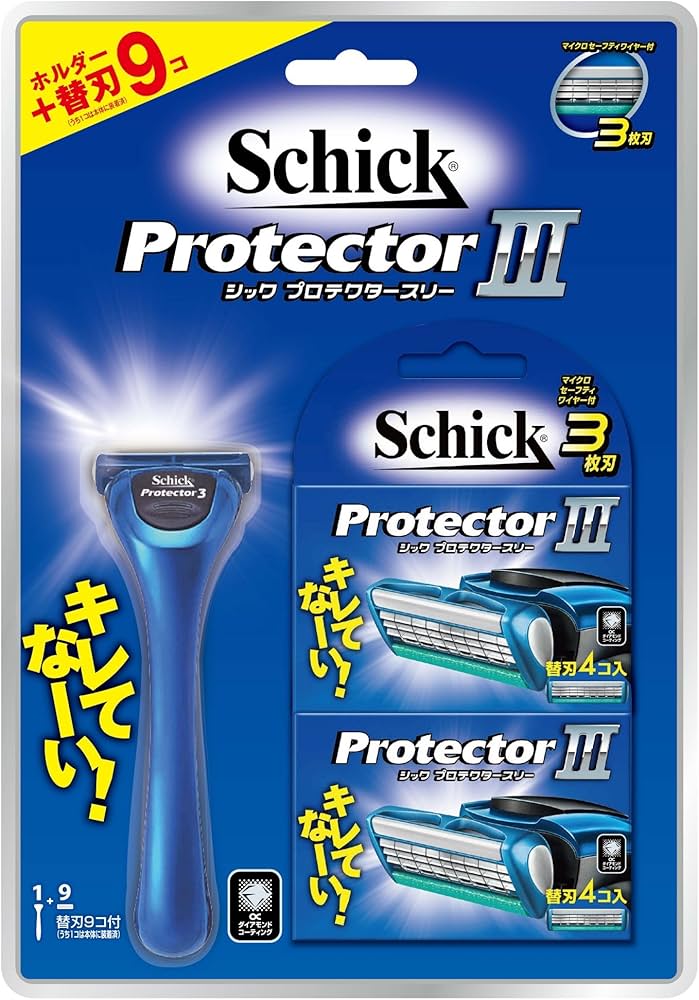 Amazon.co.jp: Schick(シック) プロテクタースリー 3枚刃 クラブパック