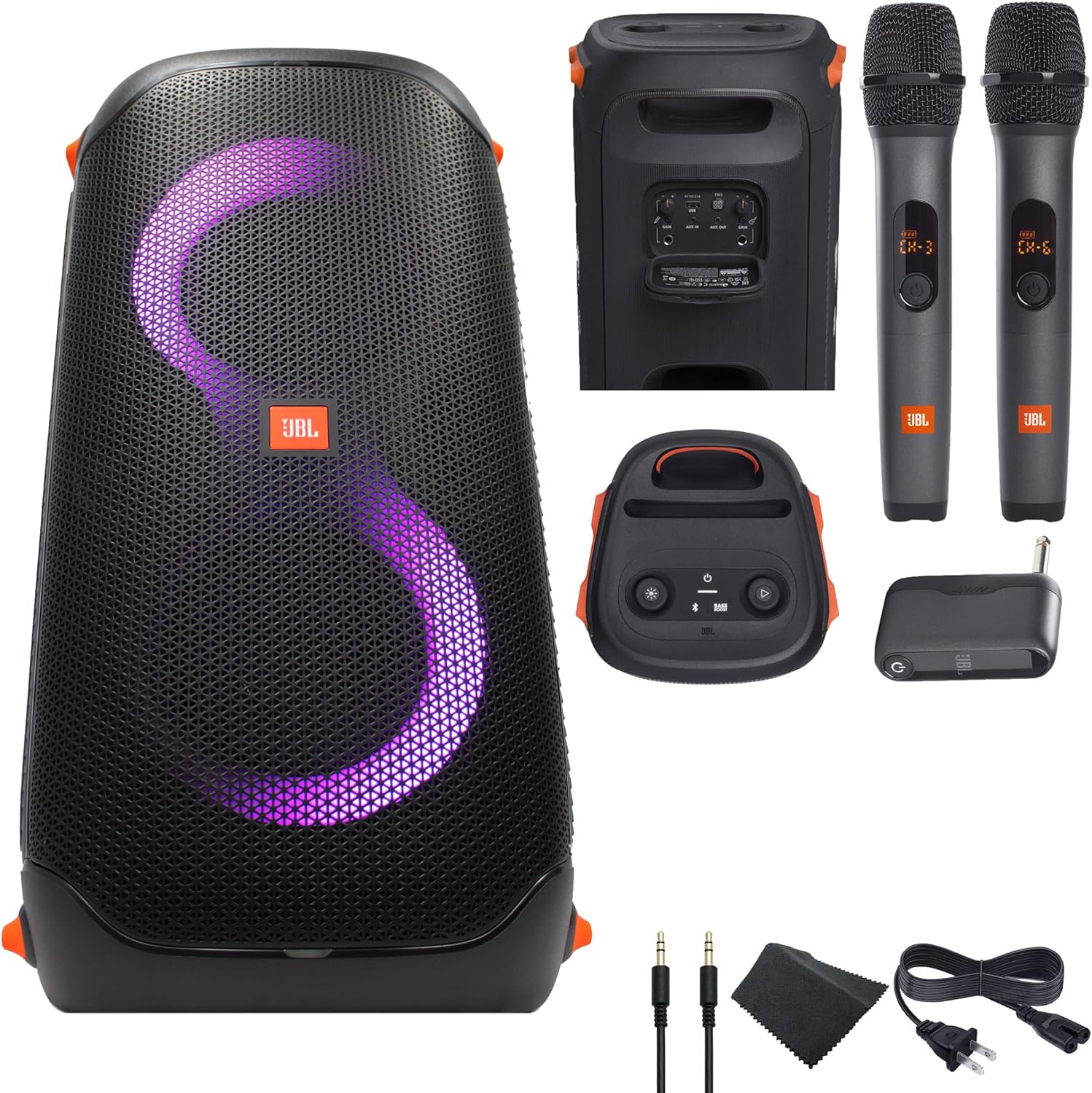 JBL PartyBox 110 ポータブルワイヤレススピーカー 取扱説明書