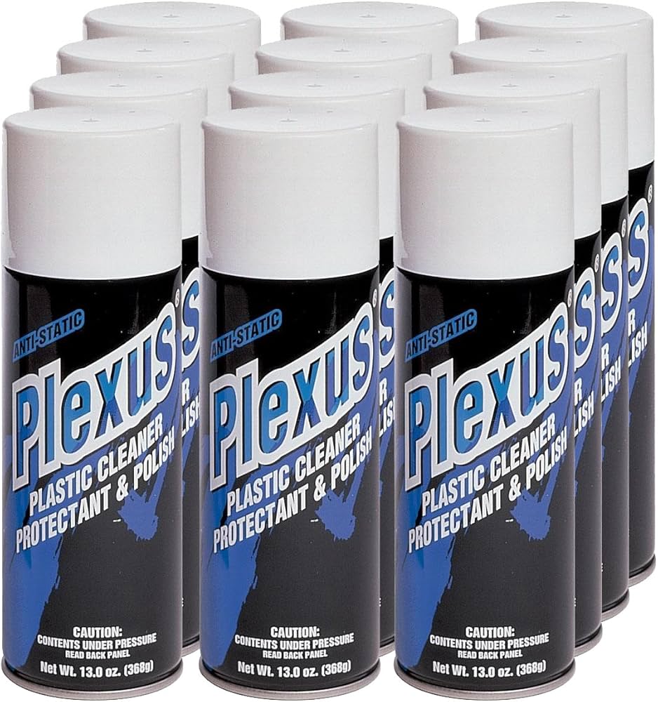 Plexus 20214-12PK-12PK Plastic Cleaner and Polish - 156 fl. oz