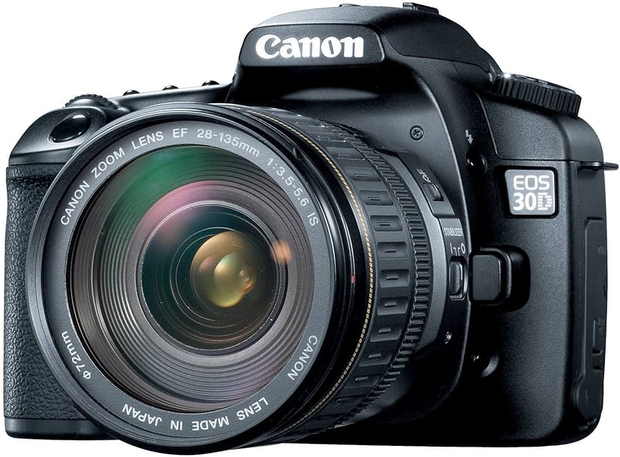 Amazon.com : Canon EOS 30D DSLR Camera with EF 28-135mm f/3.5-5.6