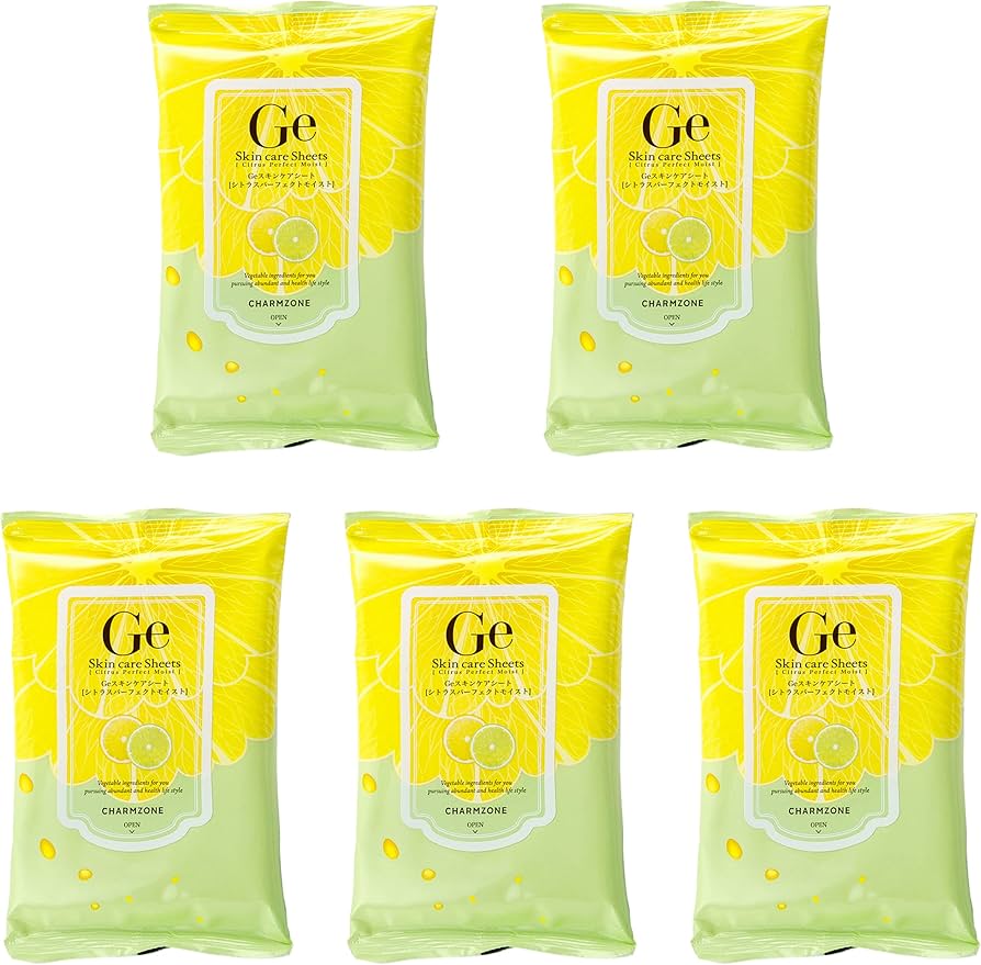 Amazon | チャームゾーン Geスキンケアシート シトラスパーフェクト