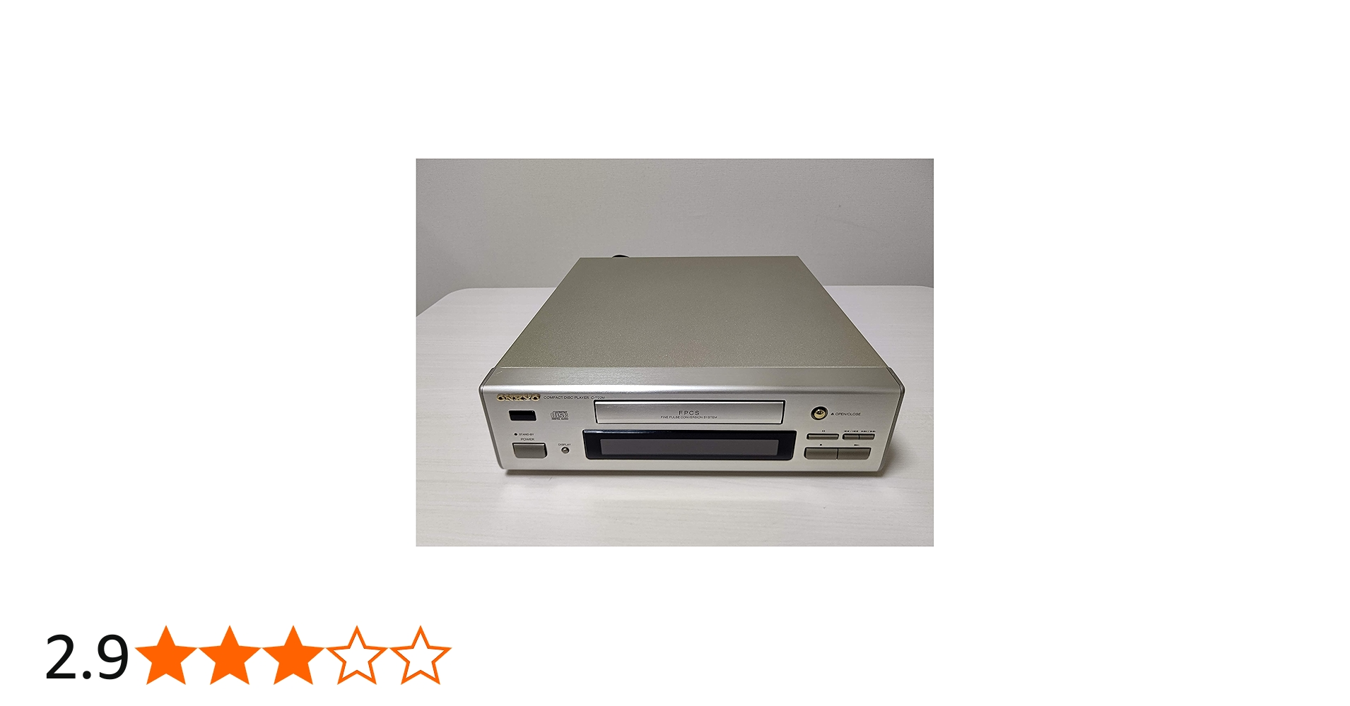 Amazon.co.jp: ONKYO INTEC275 CDプレーヤー C-722M(S) : 家電＆カメラ