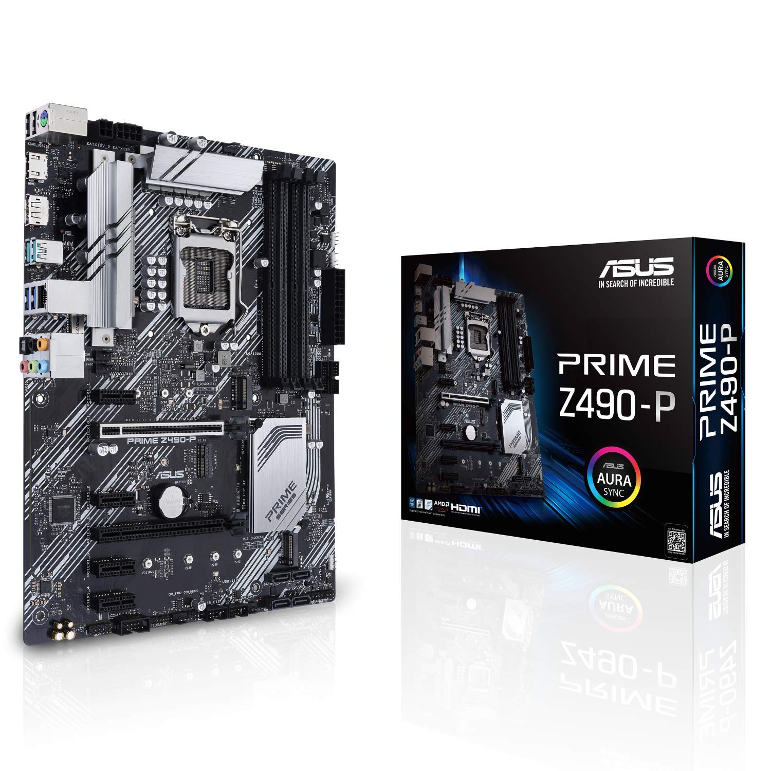 Amazon | ASUS INTEL Z490 搭載 LGA1200 対応 PRIME Z490-P 【 ATX