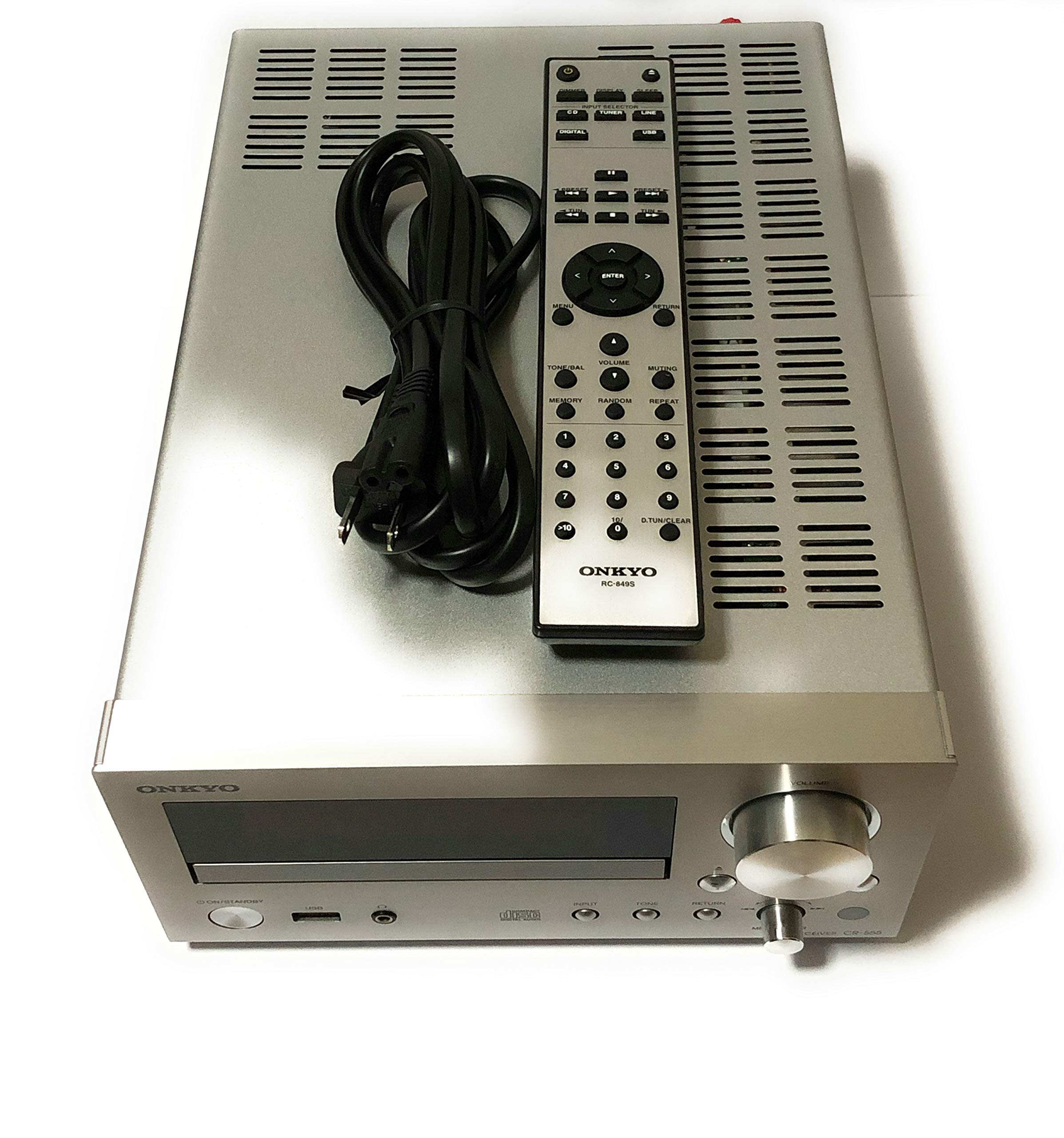 Amazon.co.jp: ONKYO CDチューナーアンプ CR-555(S) : 家電＆カメラ