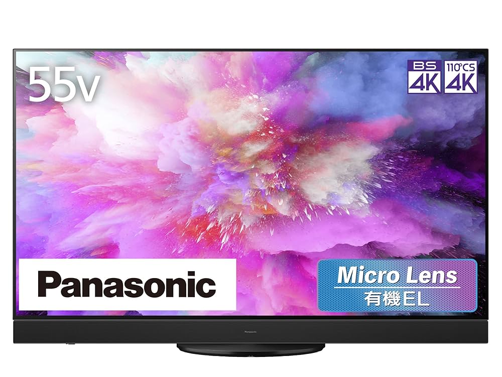 Panasonic,テレビ,4k,有機EL,55インチ,アプリ対応