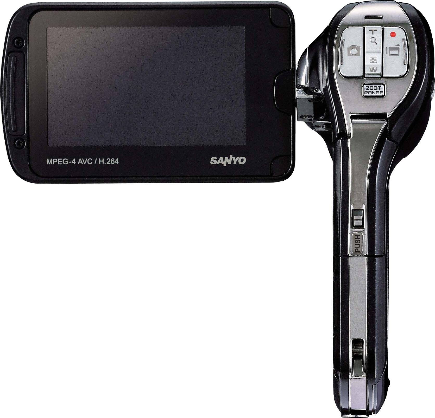 Amazon | SANYO デジタルムービーカメラ Xacti CA100 K ブラック DMX