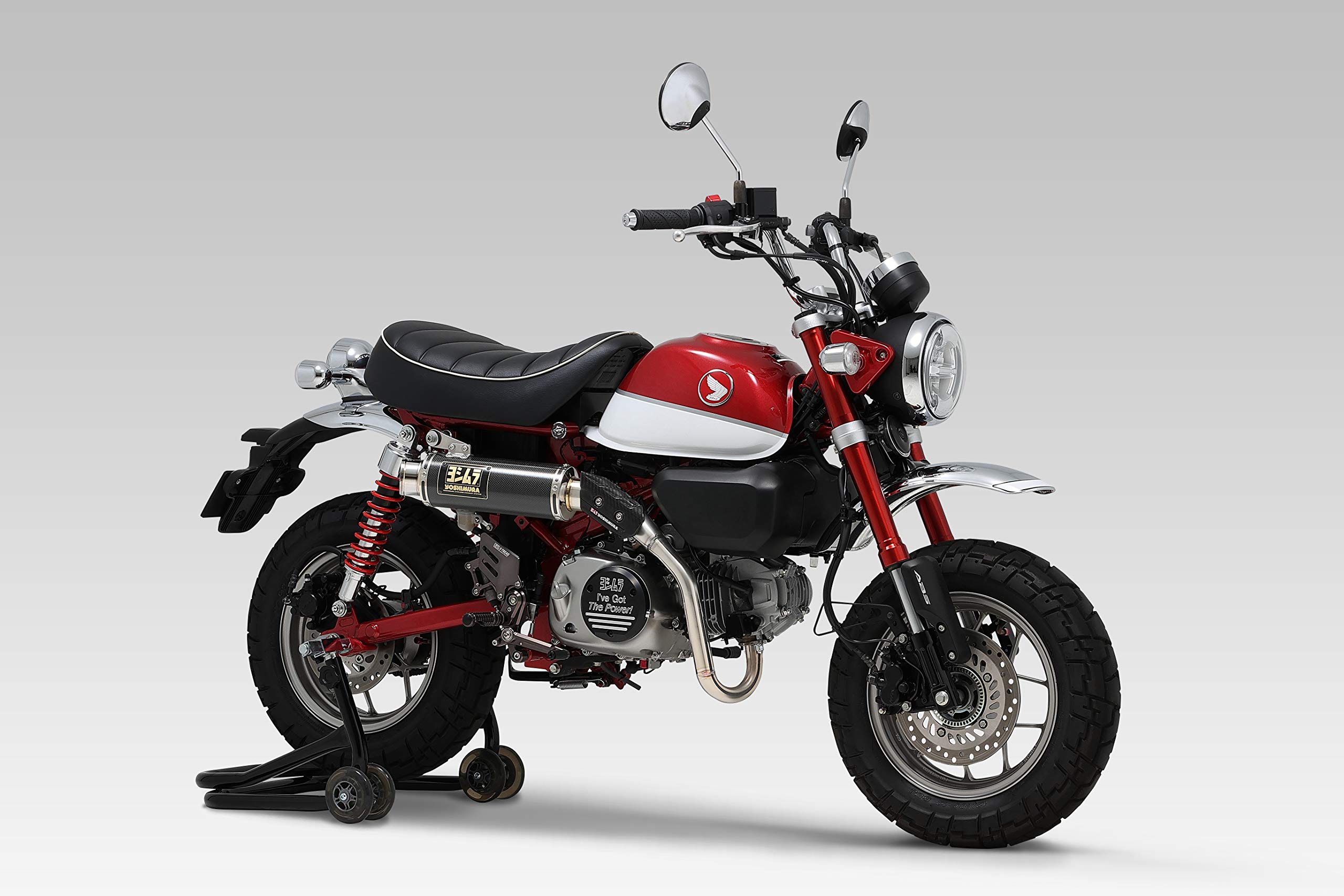 Amazon | ヨシムラ カーボンヒートガードセット TYPE-1 モンキー125(18