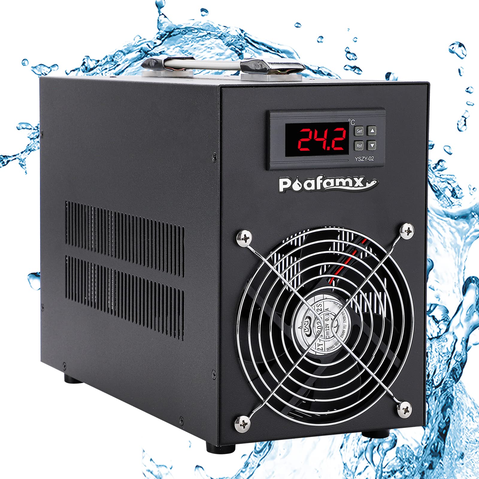 Amazon | Poafamx 水槽クーラー 60L冷却だけ ペルチェ式 15-30℃調整