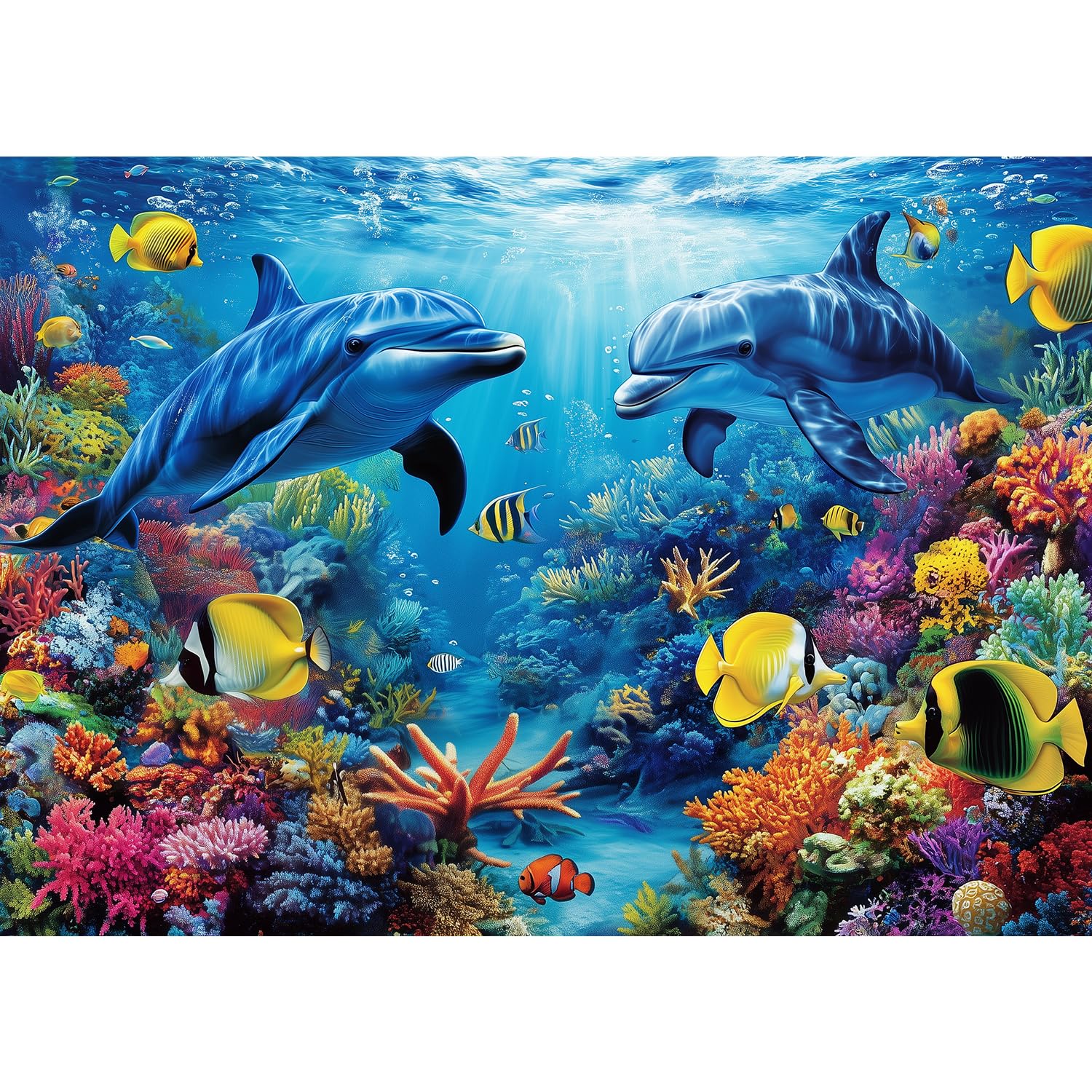 Amazon | MISITU ジグソーパズル 1000ピース パズル 風景 絵画 海 海洋