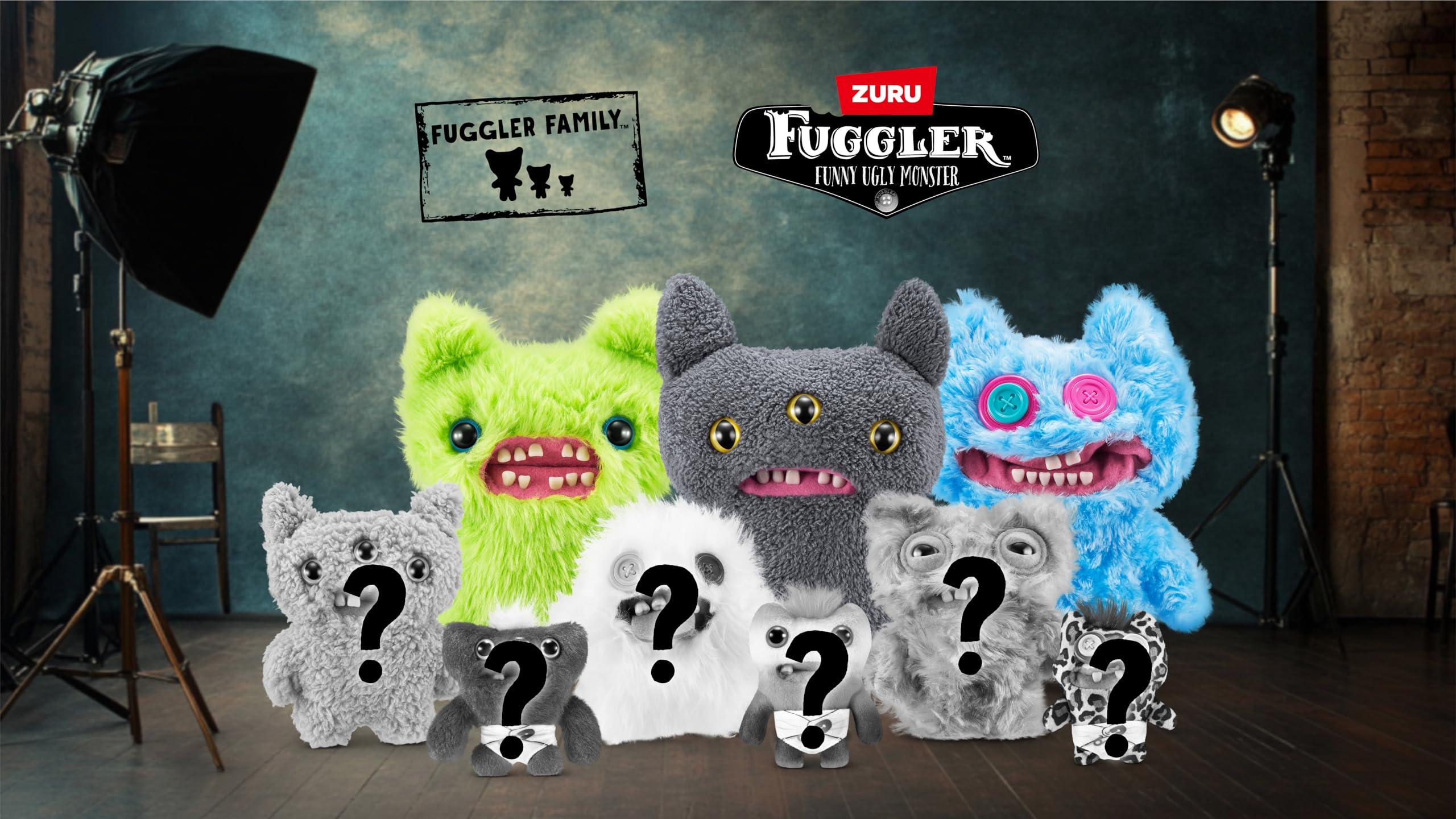 Fuggler Fugg Family by ZURU Funny Ugly Monster, Plush, Collectible