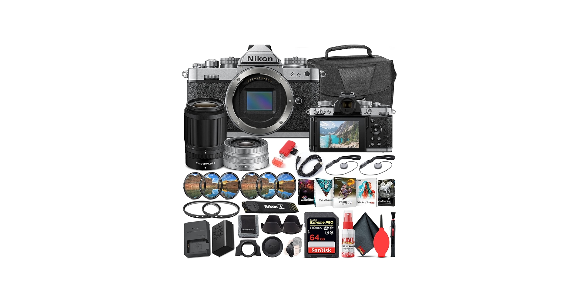 Amazon.com : Nikon Z fc Mirrorless Digital Camera with 16-50mm and