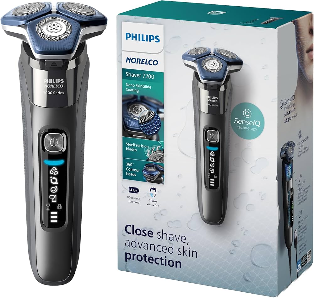 Amazon.com: Philips Norelco Shaver 7200, Rechargeable Wet & Dry