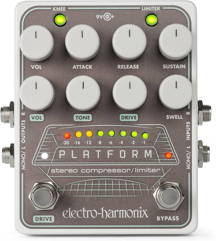 Amazon.com: Electro-Harmonix Platform Compressor & Limiter Pedal