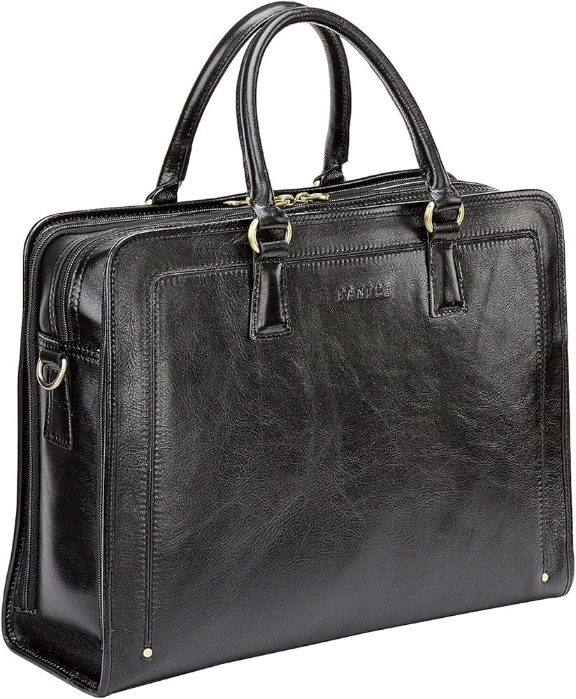Amazon.co.jp: [バンニュス] ビジネスバッグ メンズ 本革 トートバッグ