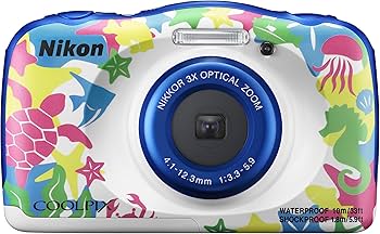 Amazon.com : Nikon digital camera COOLPIX W100 (Marin)(Japan