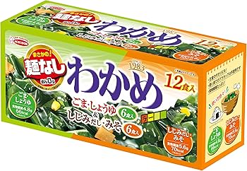 Amazon | エースコック （箱）わかめラー ごま・しょうゆ＆しじみだし