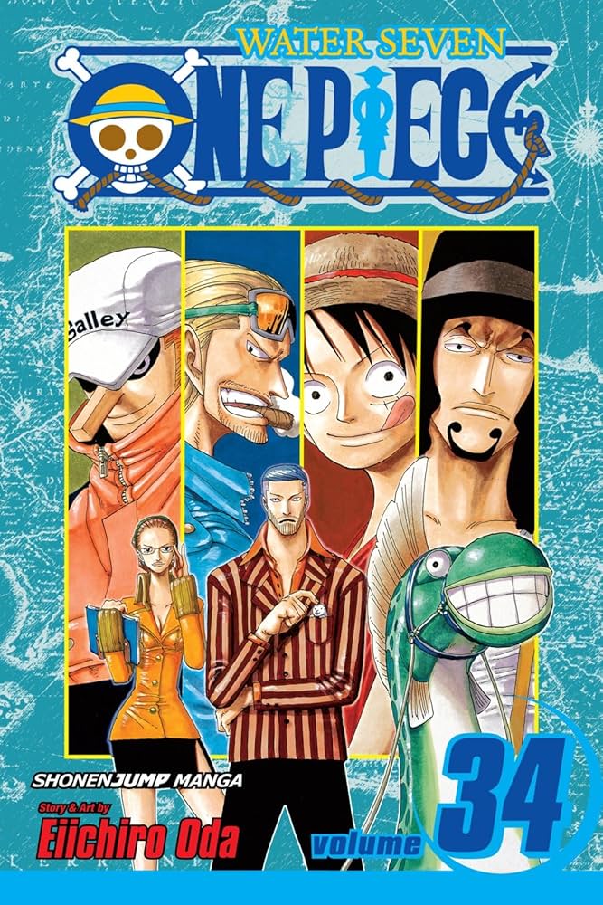 Amazon.com: One Piece, Vol. 34: The City of Water, Water Seven