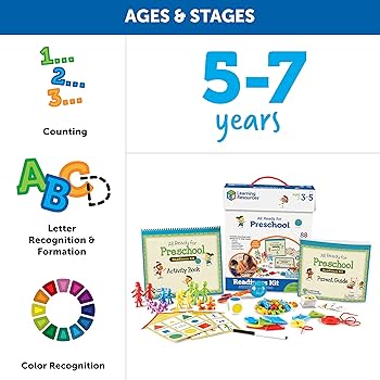Amazon.com: Learning Resources All Ready For Preschool Readiness
