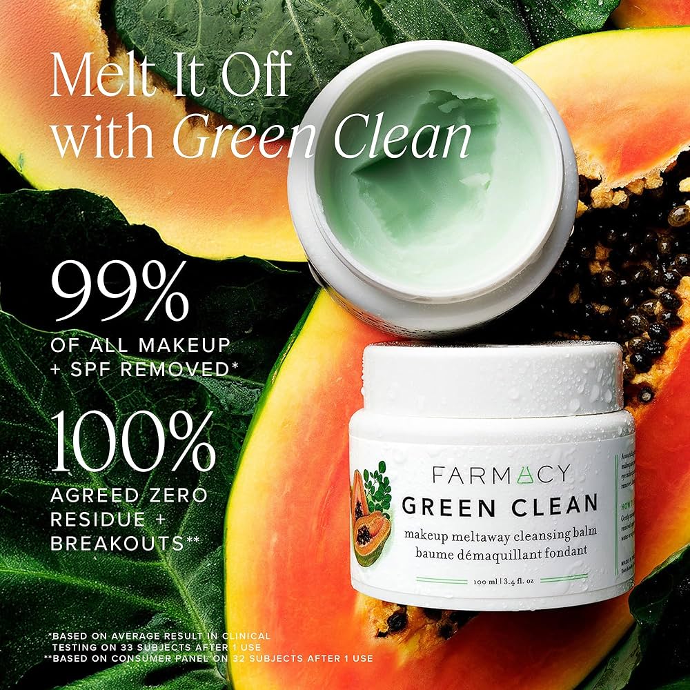 Amazon.com: Farmacy Makeup Remover Cleansing Balm - Green Clean